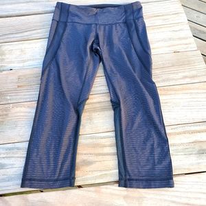 Lululemon Wunder Under leggings high-rise crop 10